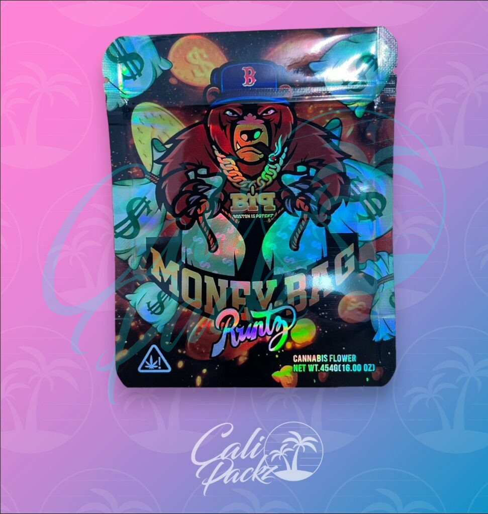 Money Bag Runtz Cali Pack 3.5g Mylar Bag CaliPackz