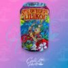 Strawberry Lilikoi Die-Cut 3.5g Mylar Bag Front