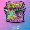 Strawnana Burstz Die Cut 3.5g Mylar Bag Front