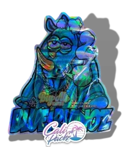 big als blue rhino cali pack die cut 3.5g mylar bag