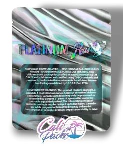 platinum runtz cali pack 3.5g mylar bag