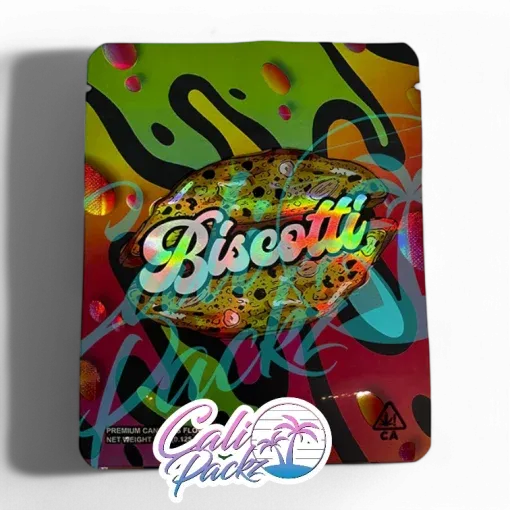 biscotti 3.5g cali pack mylar bag