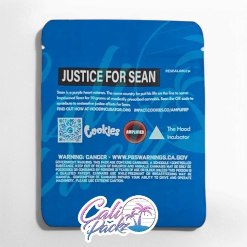 cookies georgia pie cali pack 3.5g mylar bag