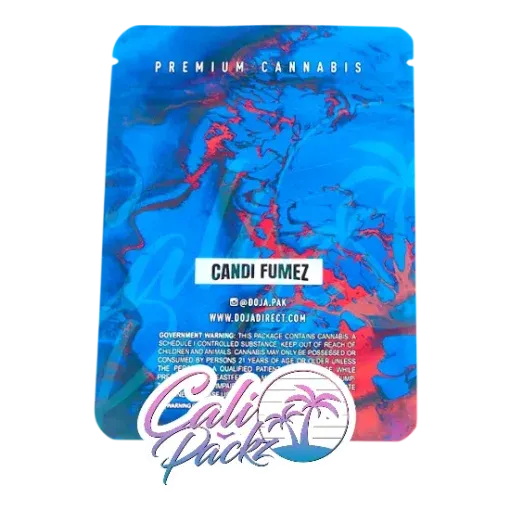 doja candi fumez cali pack 3.5g mylar bag