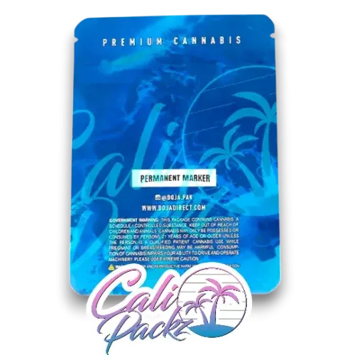 doja permanent marker cali pack 3.5g mylar bag