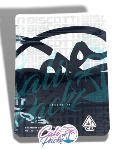 doja biscotti cali pack 3.5g mylar bag
