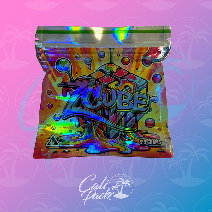 Z Cube Cali Pack 3.5g Mylar Bag