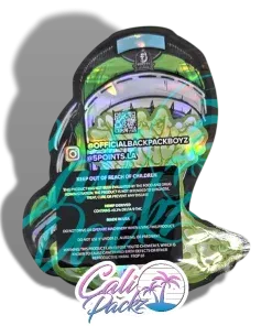 backpack boyz bubblegum gelato cali pack 3.5g mylar bag