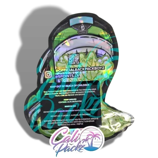 backpack boyz bubblegum gelato cali pack 3.5g mylar bag