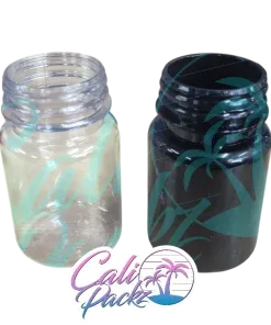 premium 3.5g plain tamper seal 75ml plastic jars