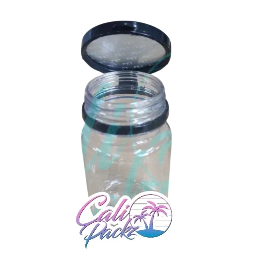 premium 3.5g plain tamper seal 75ml plastic jars