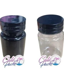 premium 3.5g plain tamper seal 75ml plastic jars
