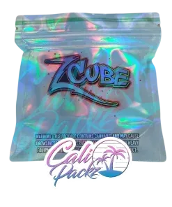 z cube cali pack 3.5g mylar bag