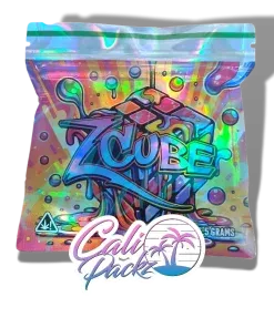z cube cali pack 3.5g mylar bag