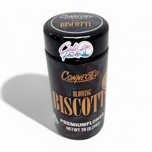 connected blowing biscotti 7g glass jar label set