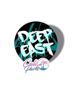 deep east cherry drip glass jar label set 3.5g