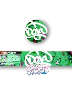 doja honey dew jar label set 3.5g