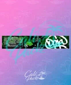 Doja Lime Sickle Jar Label