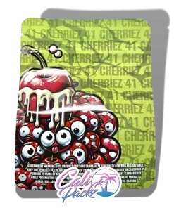 41 cherriez 3.5g mylar bags – exotic drop packaging for a standout strain