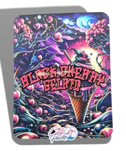black cherry gelato 3.5g mylar bags
