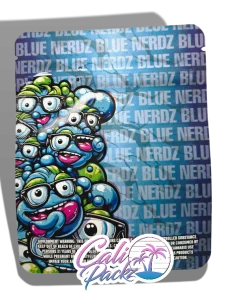 blue nerdz 3.5g mylar bags – premium packaging for blue nerdz strain