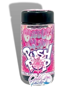 bubble gum push pop 7g jar