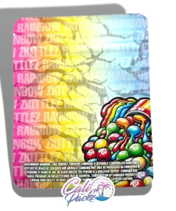 rainbow zkittlez 3.5g mylar bags