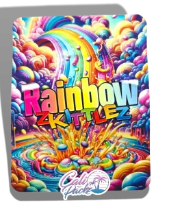 rainbow zkittlez 3.5g mylar bags