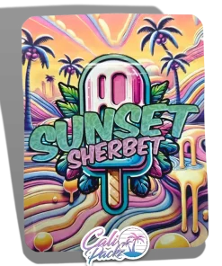 sunset sherbet 3.5g mylar bags