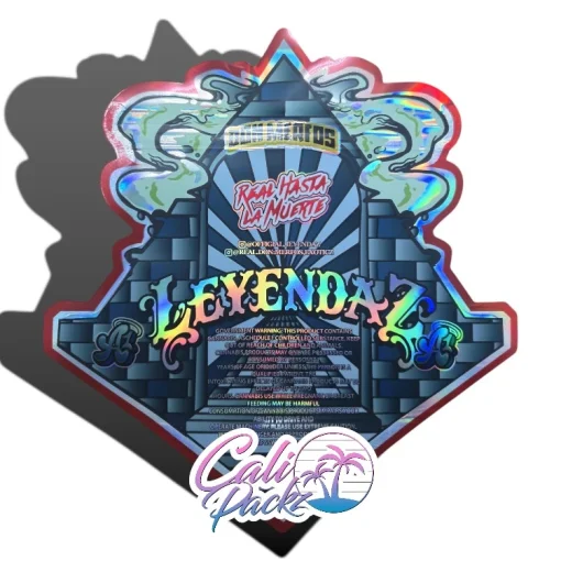 don merfos leyendaz die cut mylar bags
