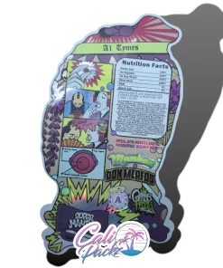 don merfos leyendaz die cut mylar bags