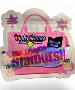 high tolerance starburst fruit chews die cut 3.5g mylar bags
