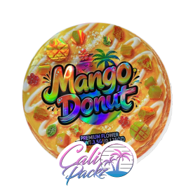 zaza mango donut mayler bag and box 3.5g