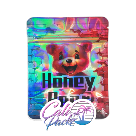 honey bear regular 3.5g mylar bags