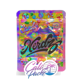 candy nerds pink regular 3.5g mylar bags