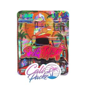 luxury smoke sweetheat regular 3.5g mylar bags