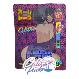 super dope bubblegum popper 3.5g mylar bags