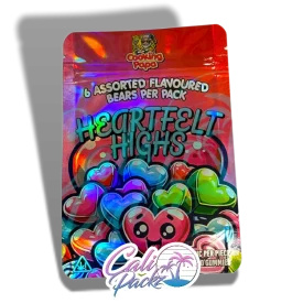 cooking papa heartfelt highs edibles cali pack 3.5g mylar bag