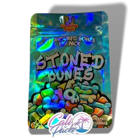 cooking papa stonuts edibles cali pack 3.5g mylar bag