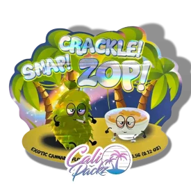 zour zop crackle snap zop cali pack 3.5g mylar bag