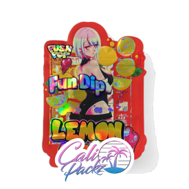 push pop fun dip lemon cherry die cut 3.5g mylar bags