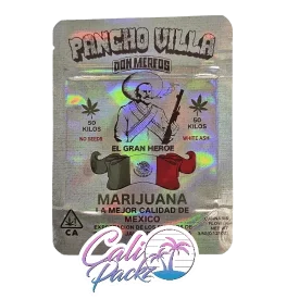 don merfos pancho villa cali pack 3.5g mylar bag