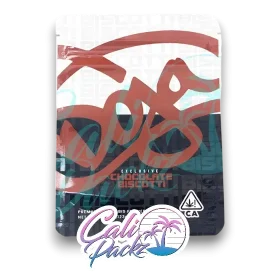 doja chocolate biscotti cali pack 3.5g mylar bag
