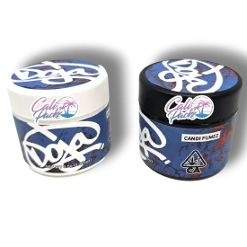 doja pak candi fumez glass jar