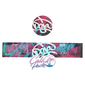 doja pak d lish glass jar label set