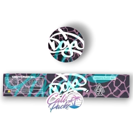 doja pak giraffe puzzy bx1 glass jar label set