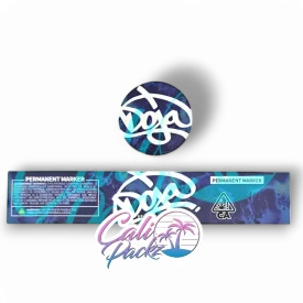 doja pak permanent marker glass jar label set