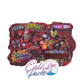 kandy depo fusion blast cherry 3.5g mylar bags