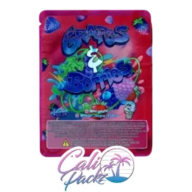 major league exotics grapes & berries sticker cali packs