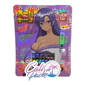 superdope rainbow popperz 3.5g mylar bags